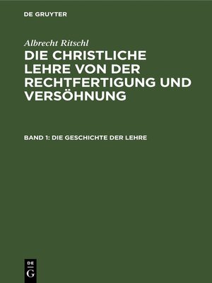 cover image of Die Geschichte der Lehre
